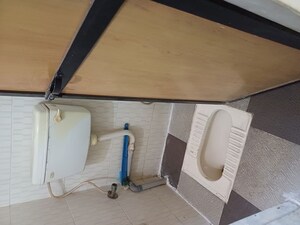 Bathroom in 1 BHK Apartment at Aangan CHS Ghansoli, Ghansoli – for Rent