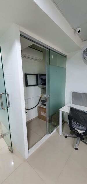 Bathroom in  Office Space at Shilp Epitome, Bodakdev – for Rent