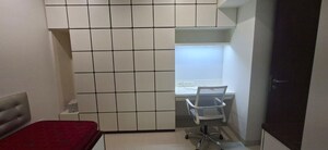 Bathroom in 2 BHK Apartment at Omkar Veda Exclusive, Parel – for Rent