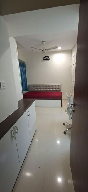 Bathroom in 2 BHK Apartment at Omkar Veda Exclusive, Parel – for Rent