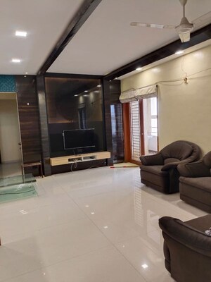 Living Room in 2 BHK Apartment at Venkatesh Serenique, Bavdhan – for Rent