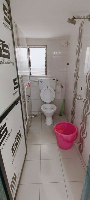 Bathroom in 1 BHK Apartment at Aangan CHS Ghansoli, Ghansoli – for Rent