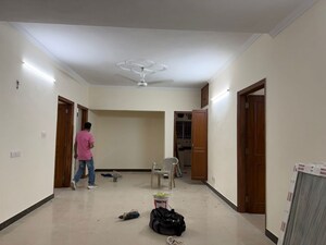 Living Room in 3 BHK Apartment at Vasant Kunj – for Rent