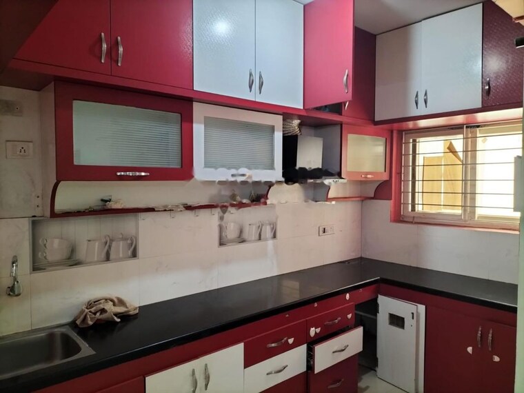 Kitchen, rv-panchajanya 3 Bedroom 1125 Sq.Ft. Apartment In Kondapur Hyderabad 10664958