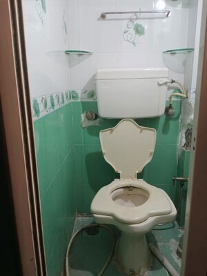 Attached Bathroom in 2 BHK Apartment at Aangan CHS Ghansoli, Ghansoli – for Rent