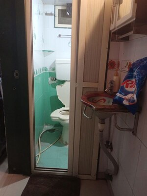 Bathroom in 2 BHK Apartment at Aangan CHS Ghansoli, Ghansoli – for Rent