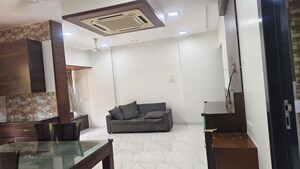 Living Room in 2 BHK Apartment at Malhar 24 East, Sanpada – for Rent
