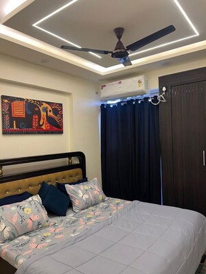 Bedroom in 2 BHK Apartment at MCC Signature Heights, Raj Nagar Extension – for Rent