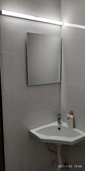 Bathroom in 1 BHK Apartment at Aangan CHS Ghansoli, Ghansoli – for Rent