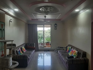 Living Room in 2 BHK Apartment at Aangan CHS Ghansoli, Ghansoli – for Rent
