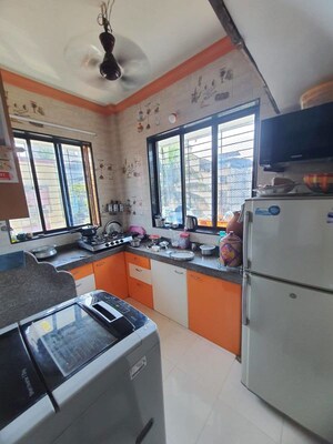 Kitchen in 2 BHK Apartment at Aangan CHS Ghansoli, Ghansoli – for Rent