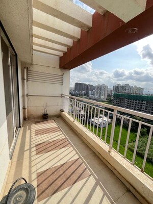 Balcony in 1 BHK Apartment at Vision Indramegh, Tathawade – for Rent
