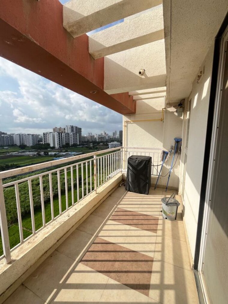 Balcony, vision-indramegh 1 Bedroom 650 Sq.Ft. Apartment In Tathawade Pune 10664995