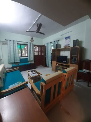 Living Room in 2 BHK Apartment at Aangan CHS Ghansoli, Ghansoli – for Rent