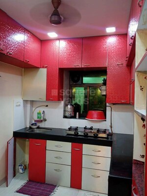 Kitchen in 1 BHK Apartment at Aangan CHS Ghansoli, Ghansoli – for Rent