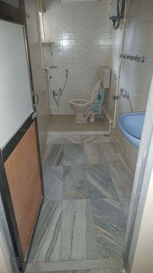 Bathroom in 2 BHK Apartment at Aangan CHS Ghansoli, Ghansoli – for Rent