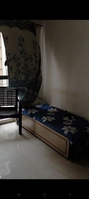 Bedroom in 1 BHK Apartment at Lodha Crown Quality Homes, Majiwada – for Rent