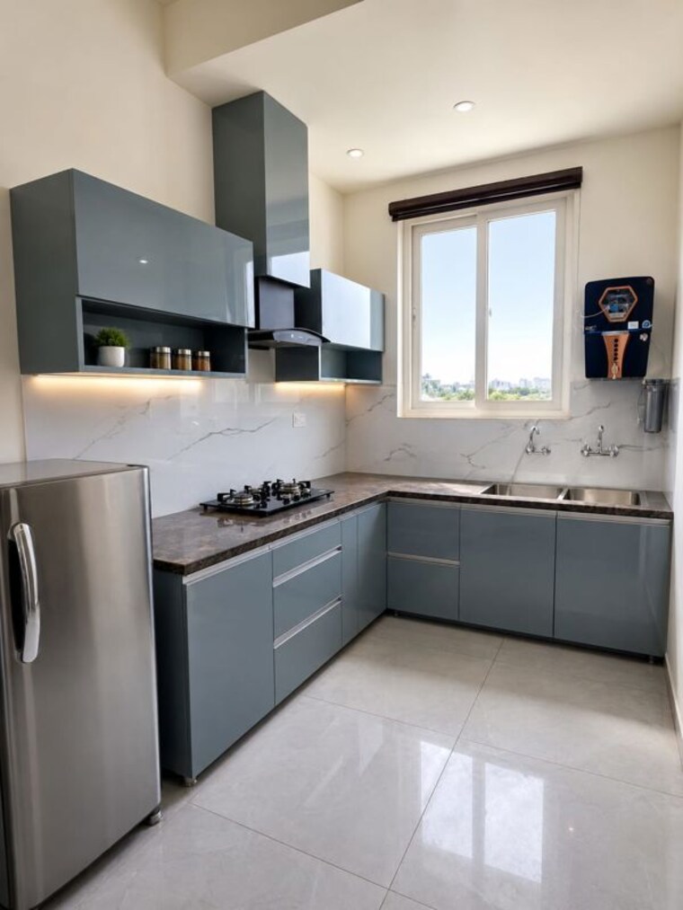 Kitchen, kharar road 2 Bedroom 1580 Sq.Ft. Apartment In Kharar Road Mohali 10665047