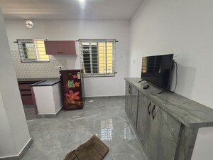 Living Room in 1 BHK Builder Floor at Kondapur – for Rent