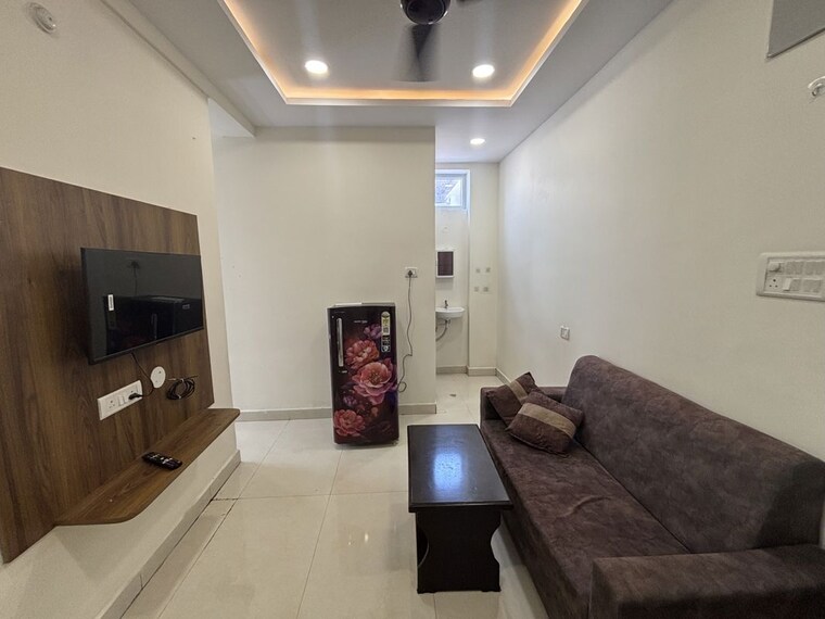 Living Room, kondapur 1 Bedroom 570 Sq.Ft. Builder Floor In Kondapur Hyderabad 10665088