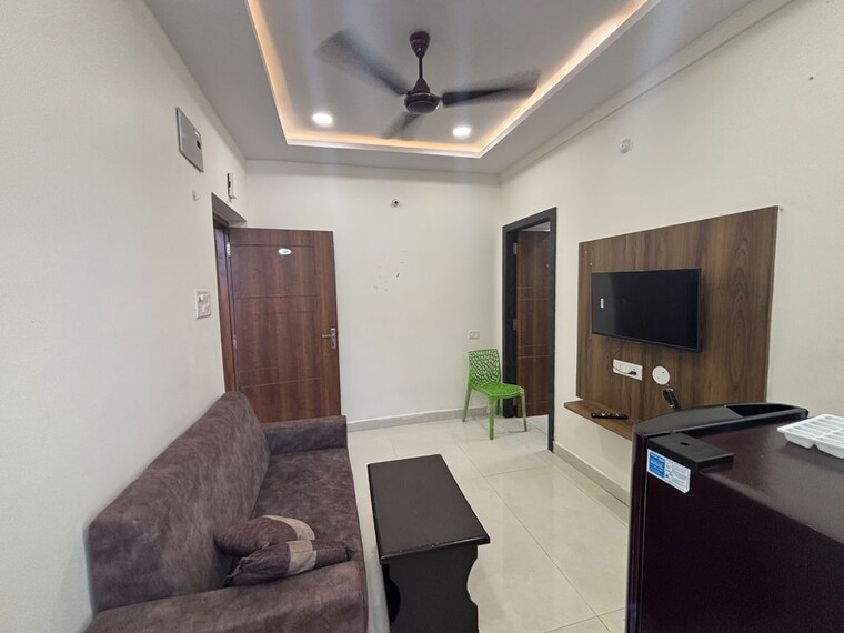 Dining area, kondapur 1 Bedroom 570 Sq.Ft. Builder Floor In Kondapur Hyderabad 10665088