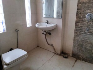 Bathroom in 2 BHK Builder Floor at East Of Kailash – for Rent