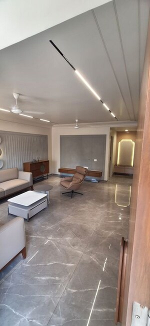 Living Room in 4 BHK Villa at Auro Shayonam, Manjalpur – for Sale