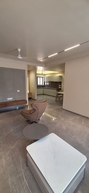 Living Room in 4 BHK Villa at Auro Shayonam, Manjalpur – for Sale