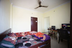 Bedroom in 1 BHK Apartment at Neel Heights, Sangvi – for Rent