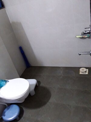 Bathroom in 2 BHK Apartment at Unnati Gagan Cefiro, Undri – for Rent