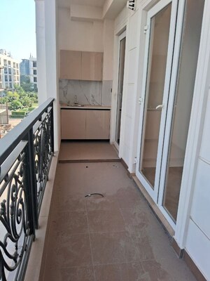 Balcony in 3 BHK Apartment at Raj One Good Earth, Sector 71 – for Rent