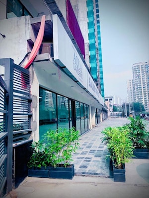 2 BHK Apartment – Exterior View View at Shri Radha Aqua Garden, Sector 16b Greater Noida - for Rent