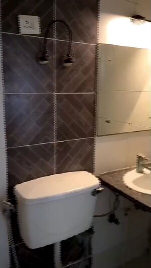 Bathroom in 2 BHK Apartment at Supertech Livingston, Sain Vihar – for Sale