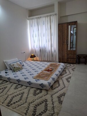 Bedroom in 3 BHK Apartment at Majestique Marbella Phase 1, Kharadi – for Rent