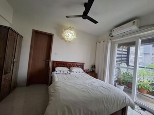 Bedroom in 3 BHK Apartment at Majestique Marbella Phase 1, Kharadi – for Rent