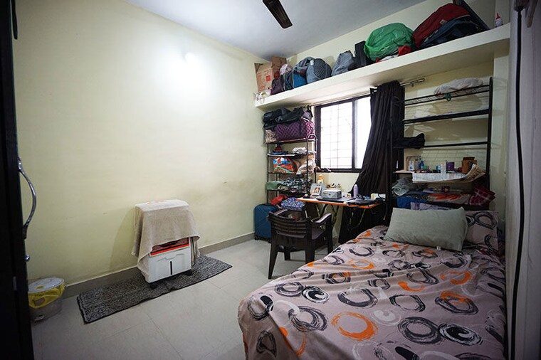 Bedroom, kumar-prerana 1 Bedroom 500 Sq.Ft. Apartment In Aundh Pune 10665189
