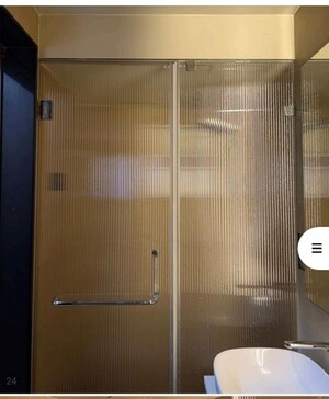 Bathroom in 3 BHK Apartment at Shiv Om CHS, Chandivali – for Rent