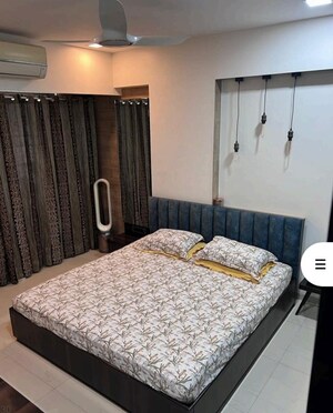 Bedroom in 3 BHK Apartment at Shiv Om CHS, Chandivali – for Rent