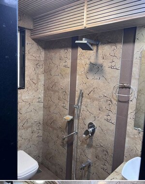 Attached Bathroom in 3 BHK Apartment at Shiv Om CHS, Chandivali – for Rent