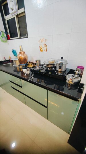 Kitchen in 1 BHK Apartment at Rakshak Nagar Gold, Kharadi – for Rent