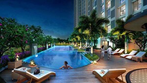 Swimming Pool in 1 BHK Apartment at Runwal Avenue, Kanjurmarg East – for Sale