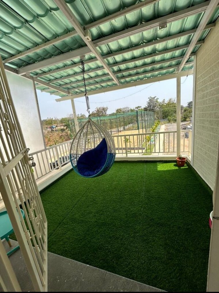 Balcony, icon-sanctuary 3 Bedroom 1750 Sq.Ft. Villa In Sarjapur Bangalore 10665146