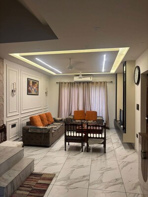 Living Room in 3 BHK Builder Floor at Sheikh Sarai – for Rent