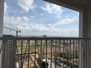 Balcony in 2 BHK Apartment at Eden Park At The Prestige City, Sarjapur Road – for Rent