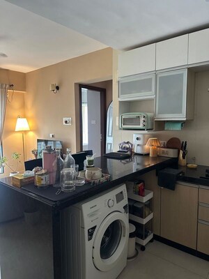 Kitchen in 2.5 BHK Apartment at DB Woods, Goregaon East – for Rent