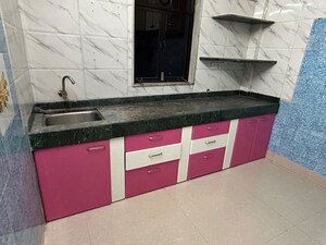 Kitchen in 1 BHK Apartment at Aditi Building, Andheri West – for Rent