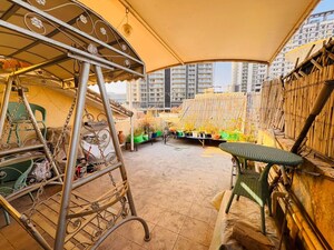 Terrace in 3 BHK Apartment at Emaar MGF Emerald Hills, Sector 65 – for Rent