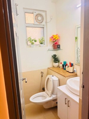 Bathroom in 3 BHK Apartment at Emaar MGF Emerald Hills, Sector 65 – for Rent