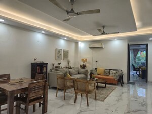 Hall in 3 BHK Builder Floor at Chattarpur – for Rent