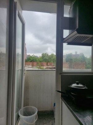 Balcony in 3 BHK Builder Floor at Chattarpur – for Rent